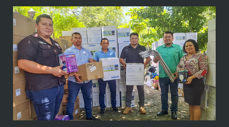 Foto LPG/ Cortesía. Las lámparas serán instaladas en los próximos días, indicaron.