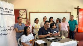 Organizaciones hicieron un llamado a las autoridades locales y nacionales, así como  también a la sociedad civil para actuar de manera conjunta en la protección  de los espacios cívicos y los bienes comunes. Foto: Cindy Castillo