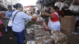 Los precios de varios alimentos se mantienen estables en los mercados.