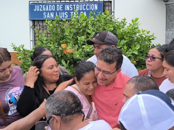 Armando Jirón ha recibido el apoyo de habitantes de La Paz Centro. Tras la audiencia preliminar se conoció que irá a juicio solo por el delito de actos arbitrarios.